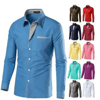 Men's Shirts Full Sleeve Stripe Shirt Luxurious Weddings