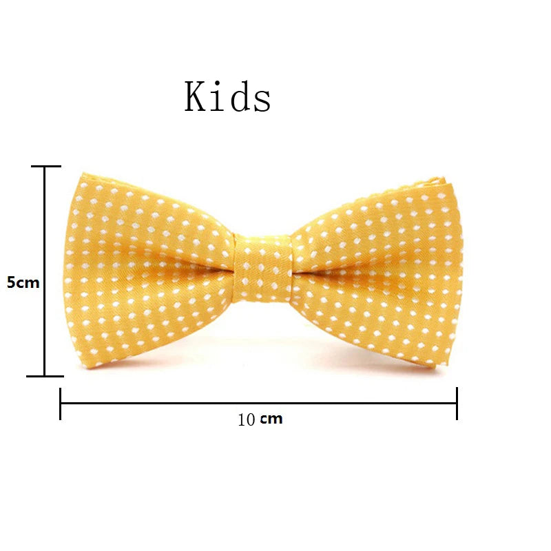 Kids Adjustable Cotton Bow Tie for Special Occasions Bow Ties Luxurious Weddings