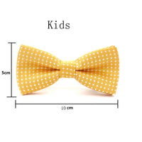 Kids Adjustable Cotton Bow Tie for Special Occasions Bow Ties Luxurious Weddings