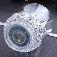 LED Automatic Flashing Cup Multi-color Light Up Mug Wine Beer Glass Whisky Drinking Cup Luxurious Weddings