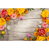 Flower Wooden Wall Product Photography Backdrops for all Special Events