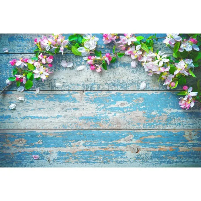 Flower Wooden Wall Product Photography Backdrops for all Special Events Luxurious Weddings