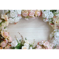 Flower Wooden Wall Product Photography Backdrops for all Special Events Photo Backdrops