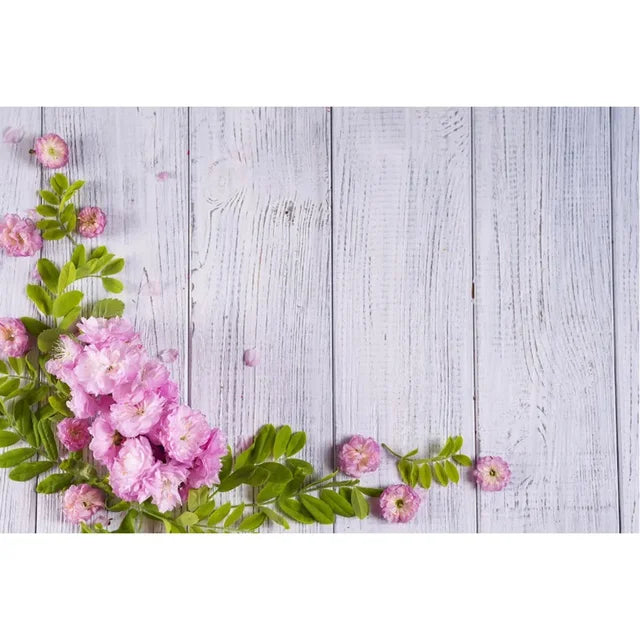 Flower Wooden Wall Product Photography Backdrops for all Special Events Photo Backdrops