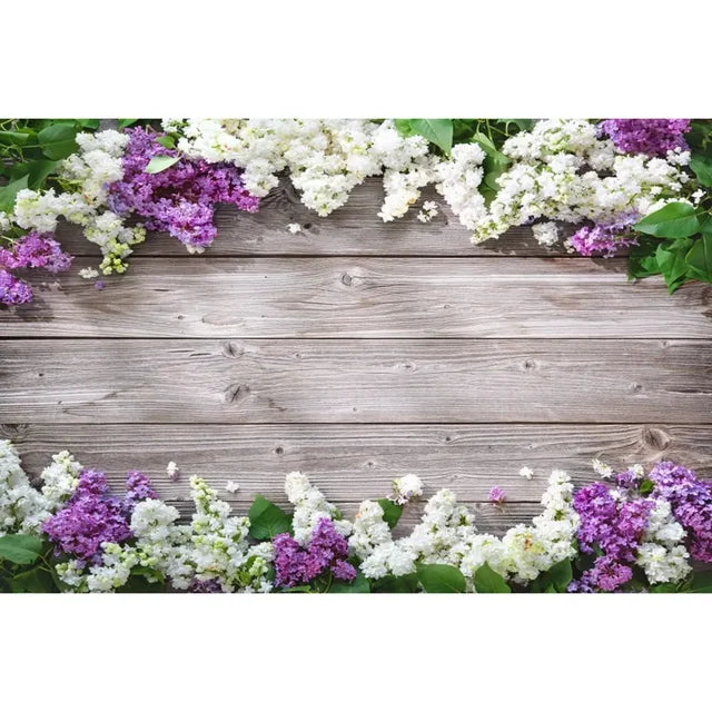 Flower Wooden Wall Product Photography Backdrops for all Special Events Luxurious Weddings