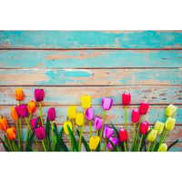 Flower Wooden Wall Product Photography Backdrops for all Special Events Photo Backdrops