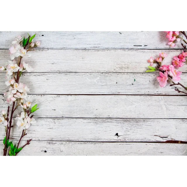 Flower Wooden Wall Product Photography Backdrops for all Special Events Photo Backdrops