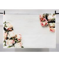 Flower Wooden Wall Product Photography Backdrops for all Special Events Luxurious Weddings