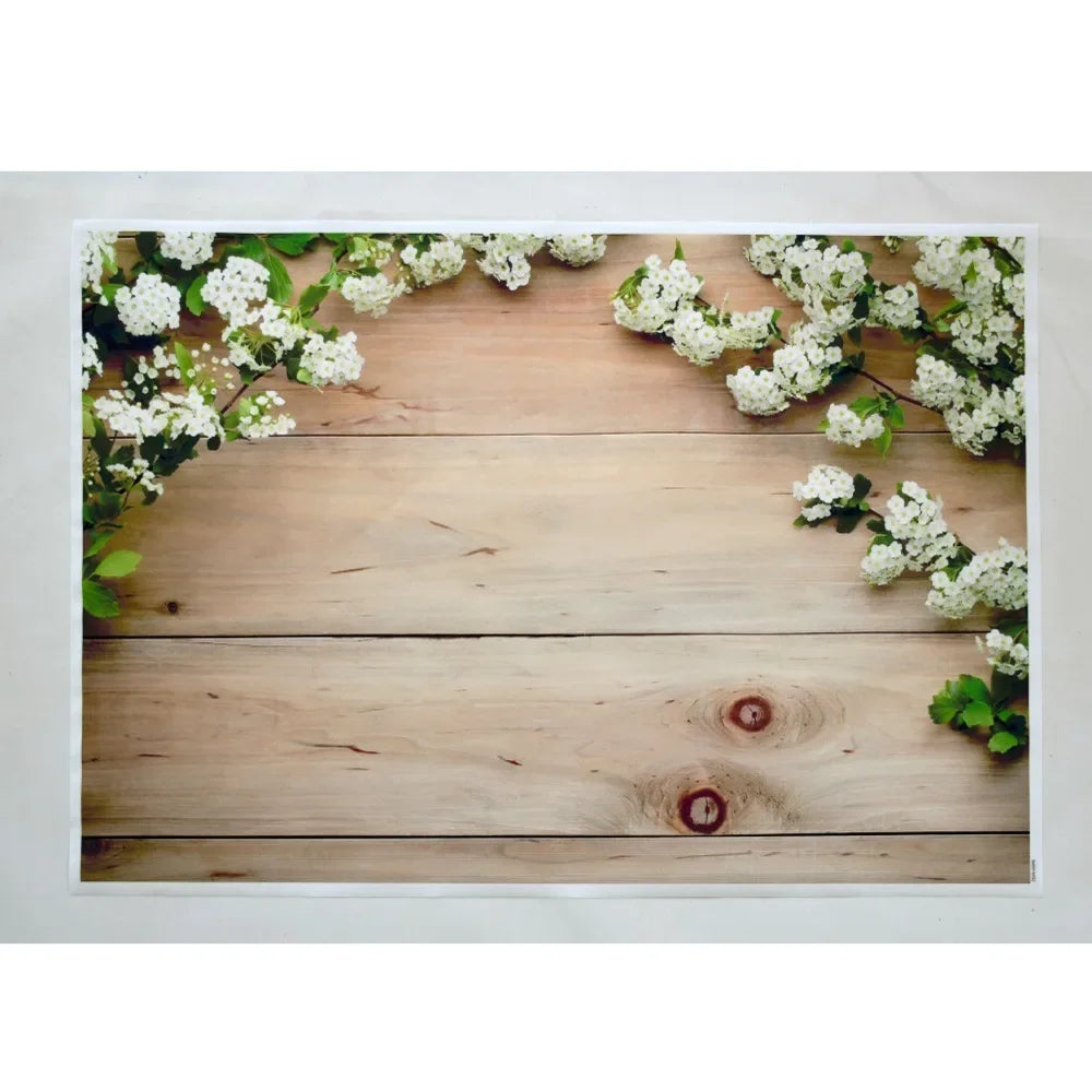 Flower Wooden Wall Product Photography Backdrops for all Special Events Luxurious Weddings