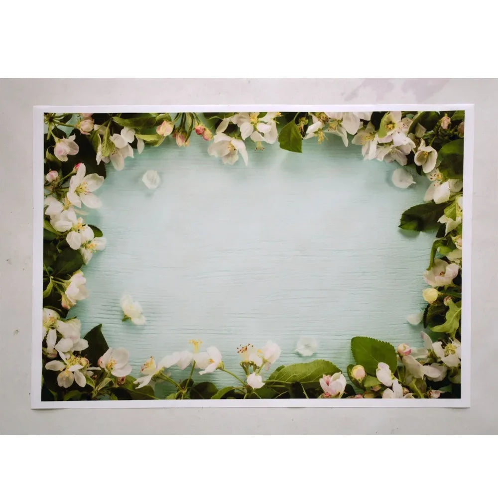 Flower Wooden Wall Product Photography Backdrops for all Special Events Luxurious Weddings