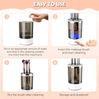 Electric Makeup Brush Cleaner Machine Automatic Makeup Brush Cleaner