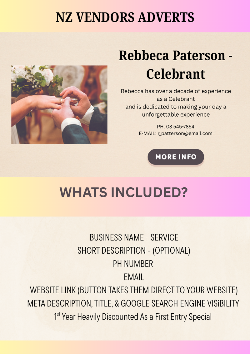 Events Vendor Directory Advertising Luxurious Weddings