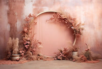 Pink Wedding Floral Backdrops Photography Birthday Decor Photo Background Luxurious Weddings