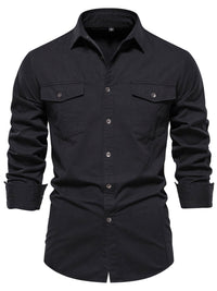 Men's Button Down Collared Neck Shirt Shirts Luxurious Weddings