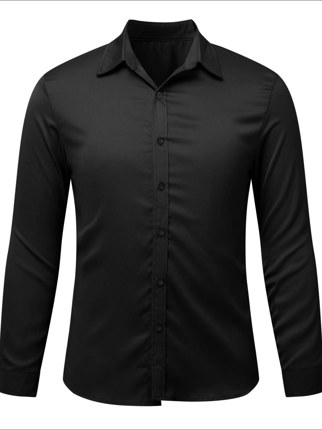 Men's Button Down Long Sleeve Shirt Shirt Luxurious Weddings