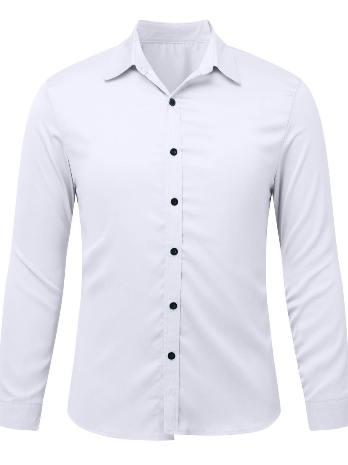 Men's Button Down Long Sleeve Shirt Shirt Luxurious Weddings