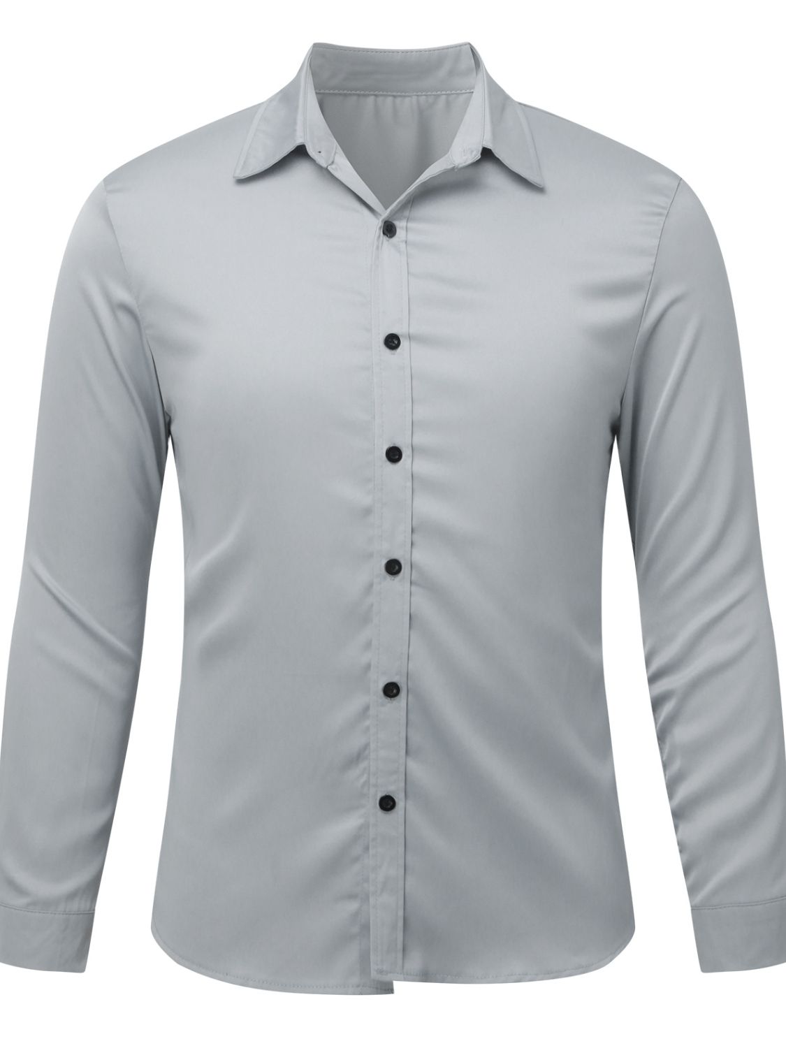 Men's Button Down Long Sleeve Shirt Shirt Luxurious Weddings