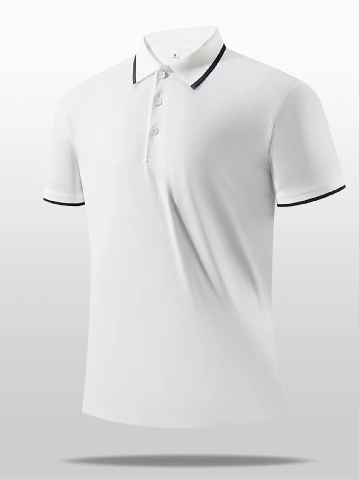 Men's Plus Size Button Detail Short Sleeve Polo Poloshirt Luxurious Weddings