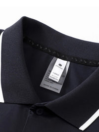 Men's Plus Size Button Detail Short Sleeve Polo Poloshirt Luxurious Weddings