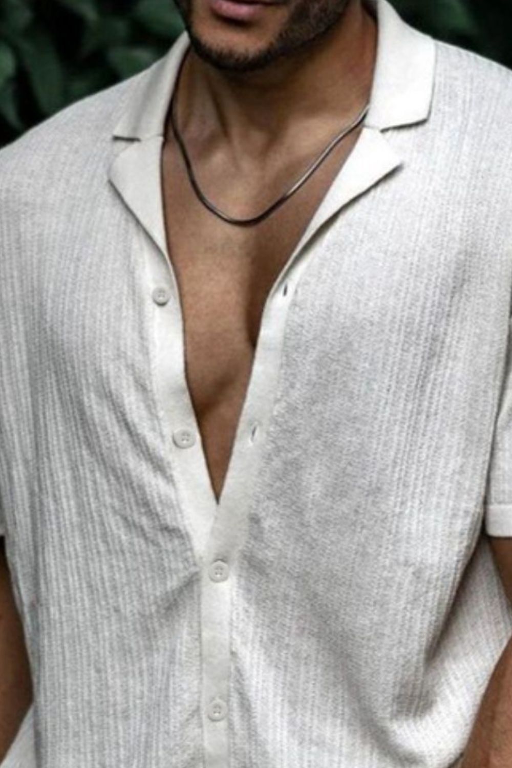 Men's Plus Size Button Up Short Sleeve Shirt Shirt Luxurious Weddings