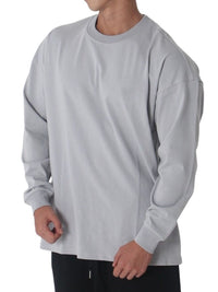 Men's Plus Size Round Neck Long Sleeve T-Shirt Tshirts Luxurious Weddings
