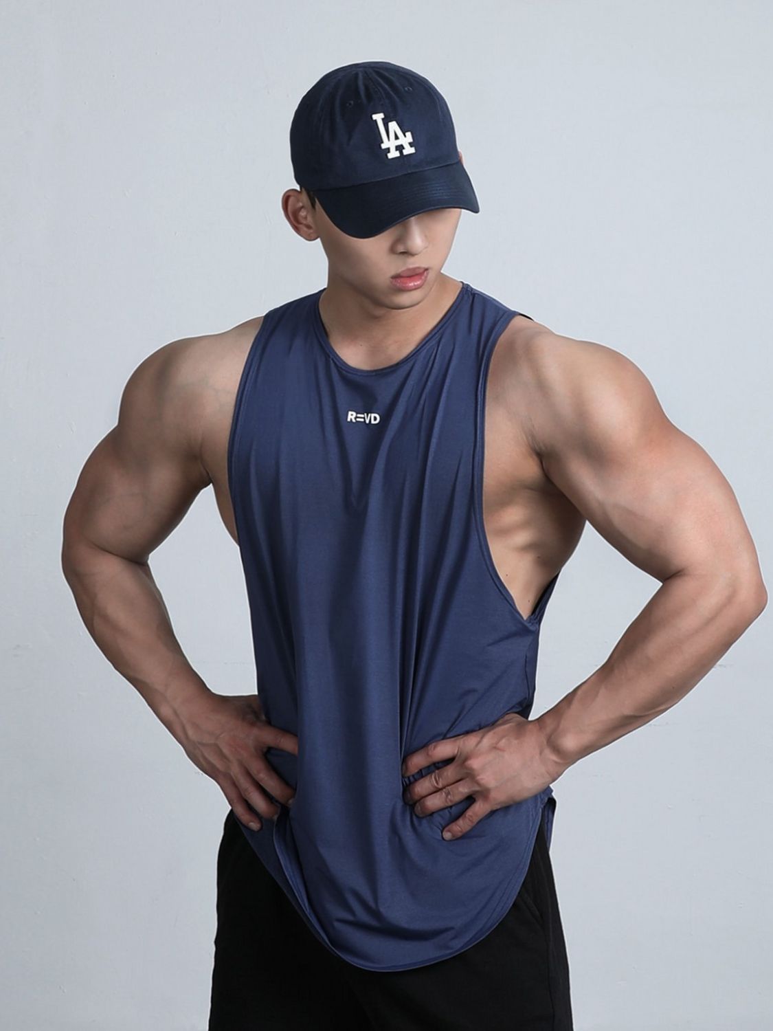 Men's Plus Size Round Neck Tank Singlets Luxurious Weddings