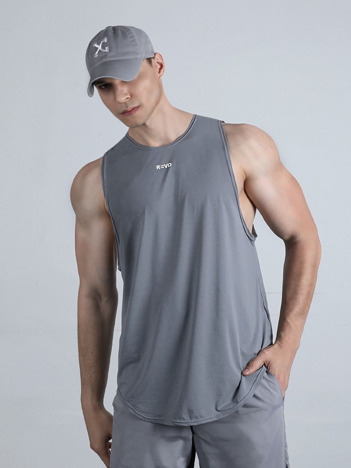 Men's Plus Size Round Neck Tank Singlets Luxurious Weddings