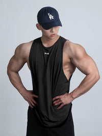 Men's Plus Size Round Neck Tank Singlets Luxurious Weddings