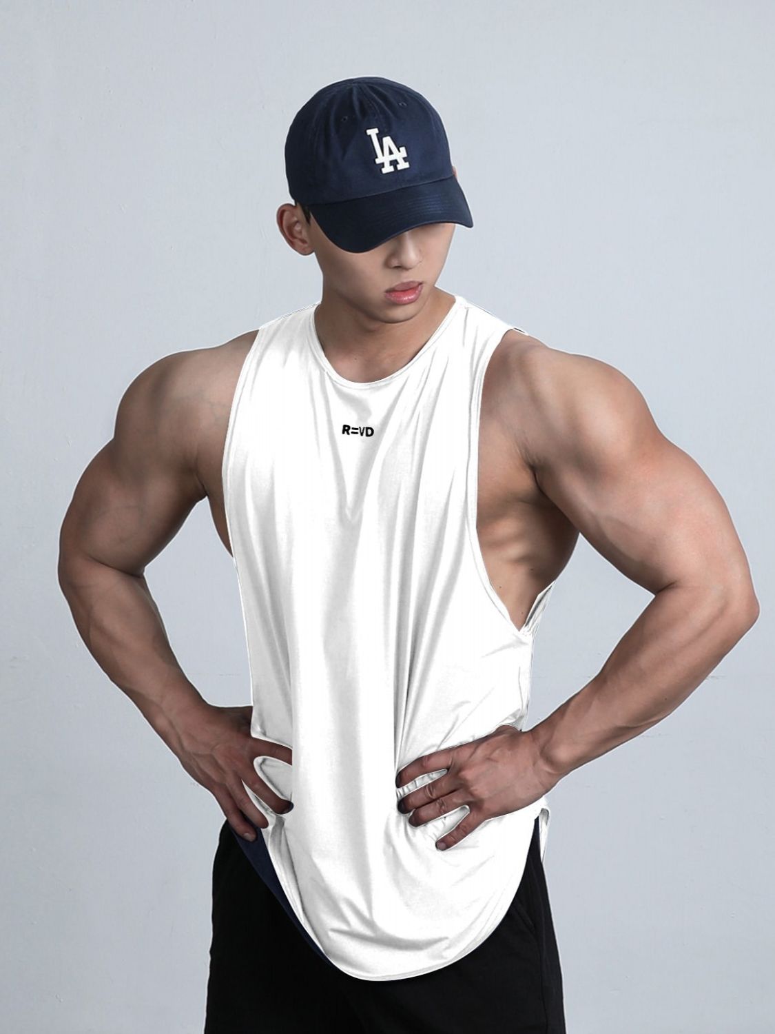 Men's Plus Size Round Neck Tank Singlets Luxurious Weddings