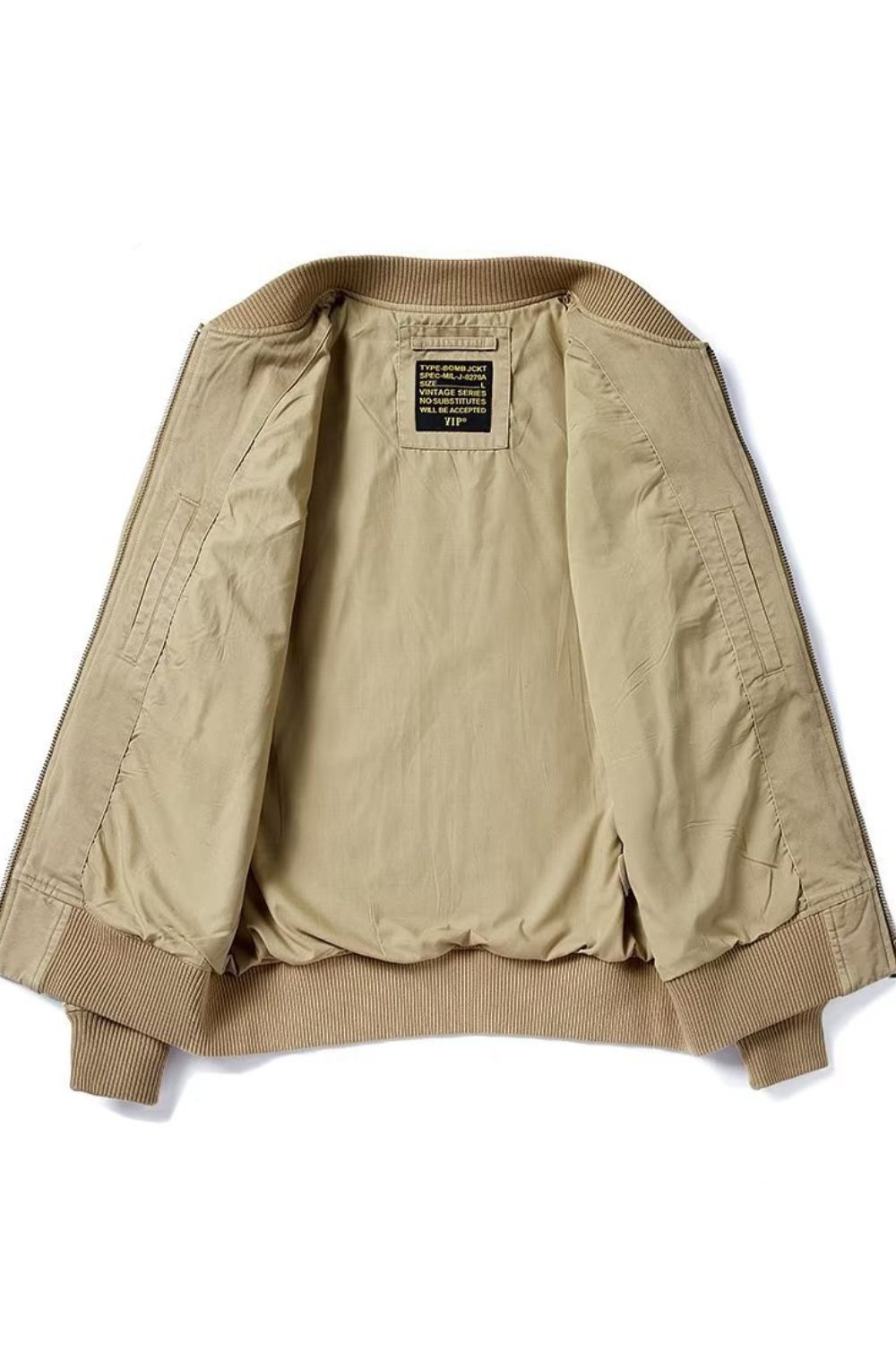 Men's Plus Size Zip Up Baseball Collar Bomber Jacket Jacket Luxurious Weddings