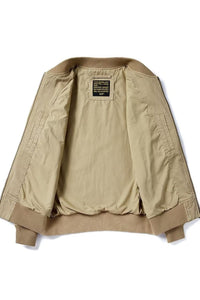 Men's Plus Size Zip Up Baseball Collar Bomber Jacket Jacket Luxurious Weddings