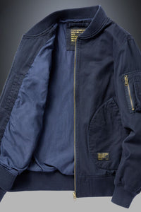 Men's Plus Size Zip Up Baseball Collar Bomber Jacket Jacket Luxurious Weddings