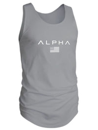 Men's US Flag Round Neck Tank Singlets Luxurious Weddings