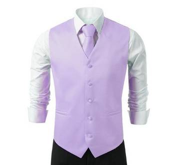 Men's Waistcoat & Tie Set Lylic Luxurious Weddings