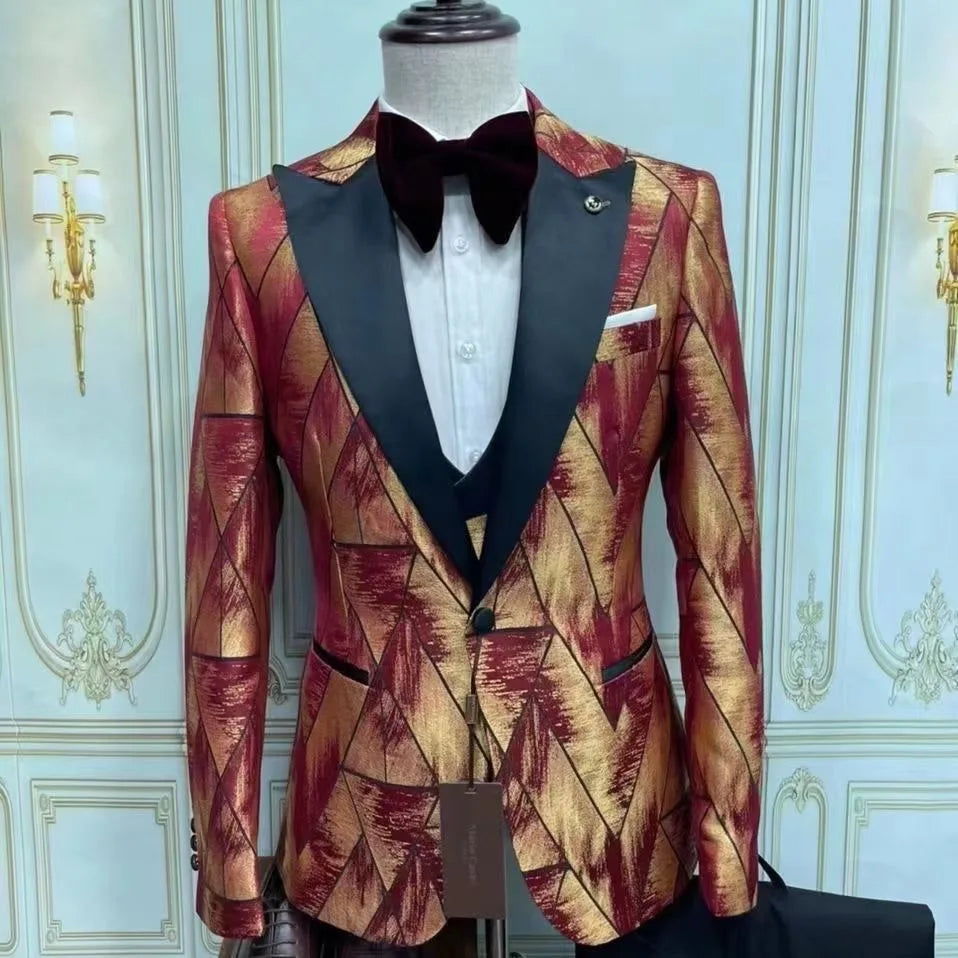 The Monarch Mens Suit Luxurious Weddings