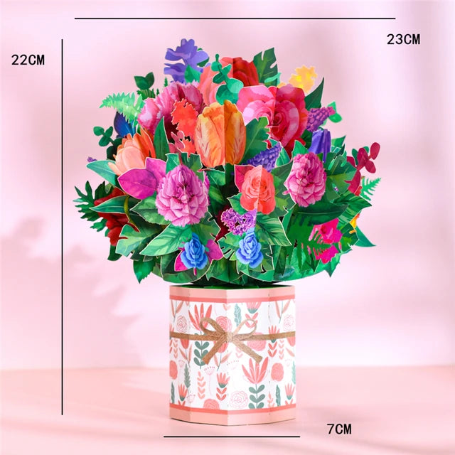 a vase filled with colorful flowers on top of a table