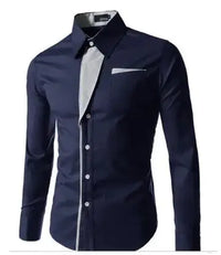 Men's Shirts Full Sleeve Stripe Shirt Luxurious Weddings