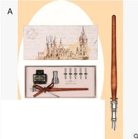 Set Crystal Glass Pen Set Luxurious Weddings