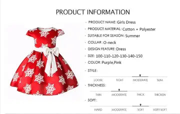 Cartoon Cosplay Snowflake Princess Dress girls dresses Luxurious Weddings