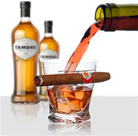 Thickened Crystal Cigar Cup for Rum and Whisky Luxurious Weddings