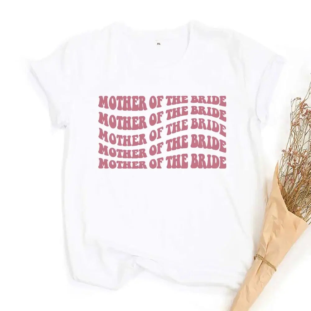 Team Bride Floral Short Sleeve T-Shirt T-Shirts Luxurious Weddings