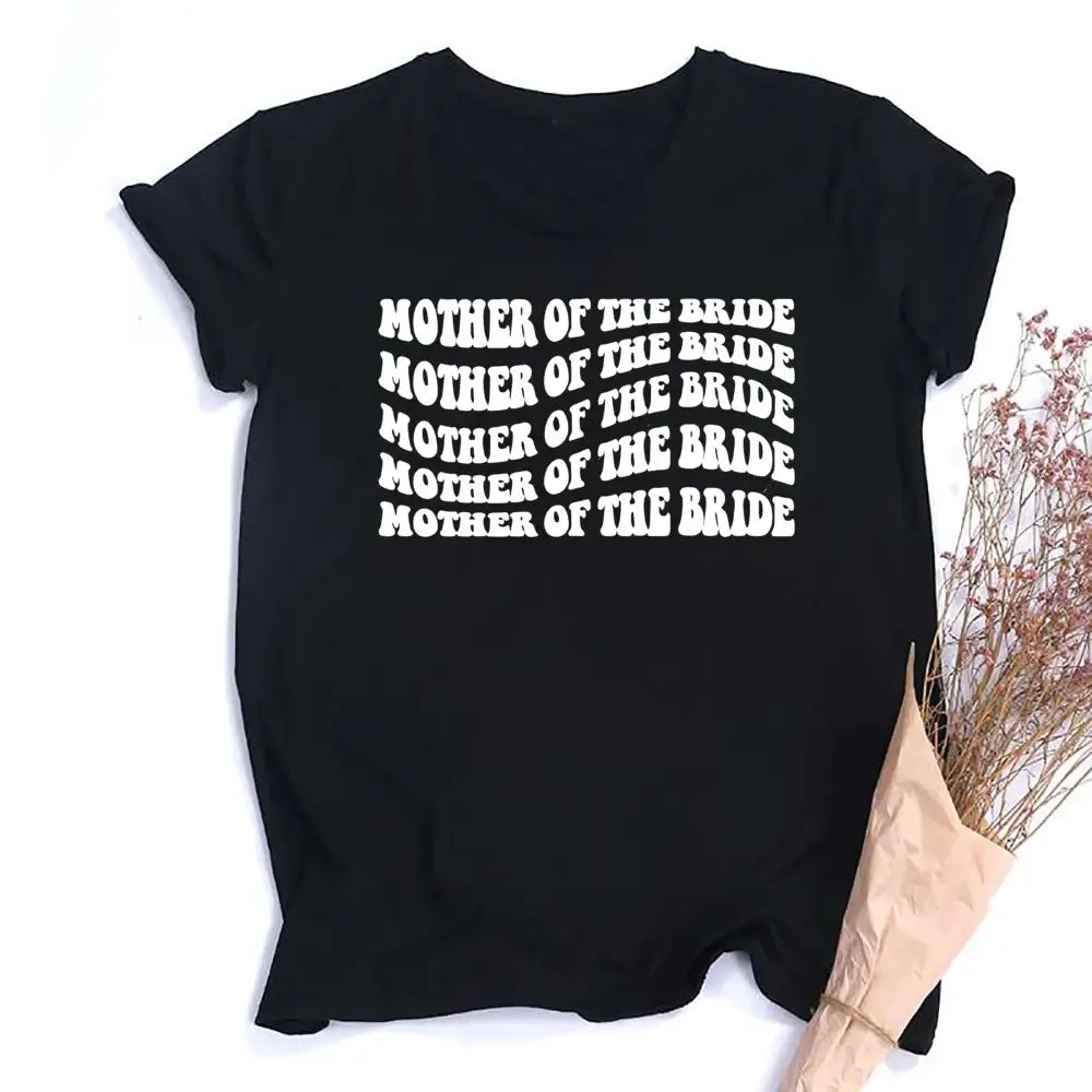 Team Bride Floral Short Sleeve T-Shirt T-Shirts Luxurious Weddings