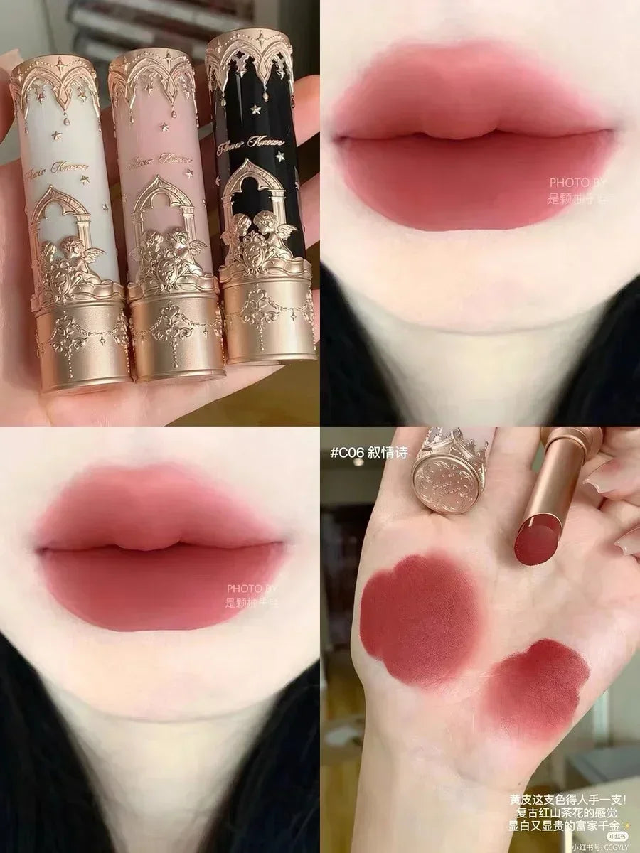 Flower Knows Little Angel Velvet Matte Lipstick Lipstick Luxurious Weddings