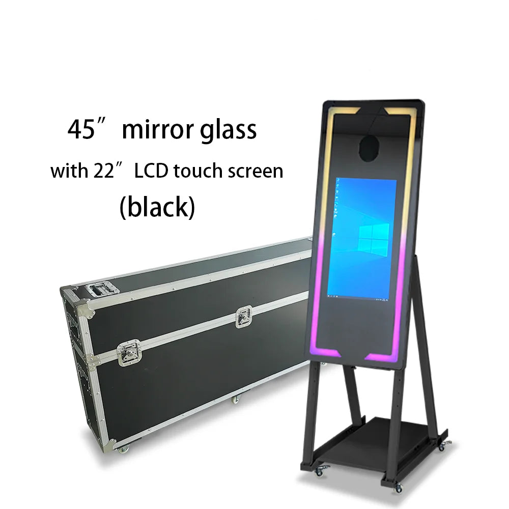 Portable Mirror Photo Booth - 1 Year Warranty Included! Luxurious Weddings