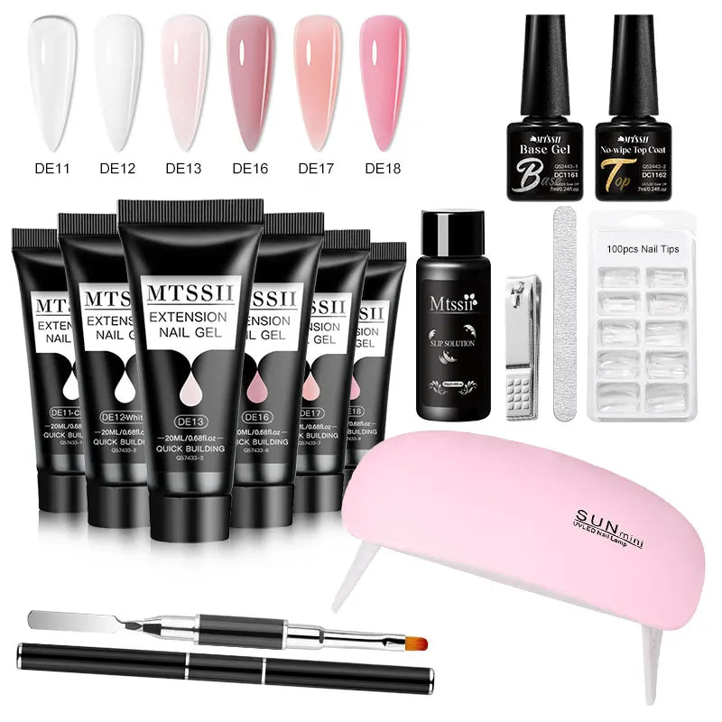 20m Premium Nail Extension Gel Set nail kits Luxurious Weddings