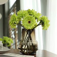 5/10PC Artificial Silk Gerbera Flower Heads - Perfect for Weddings and Home Decor! Luxurious Weddings