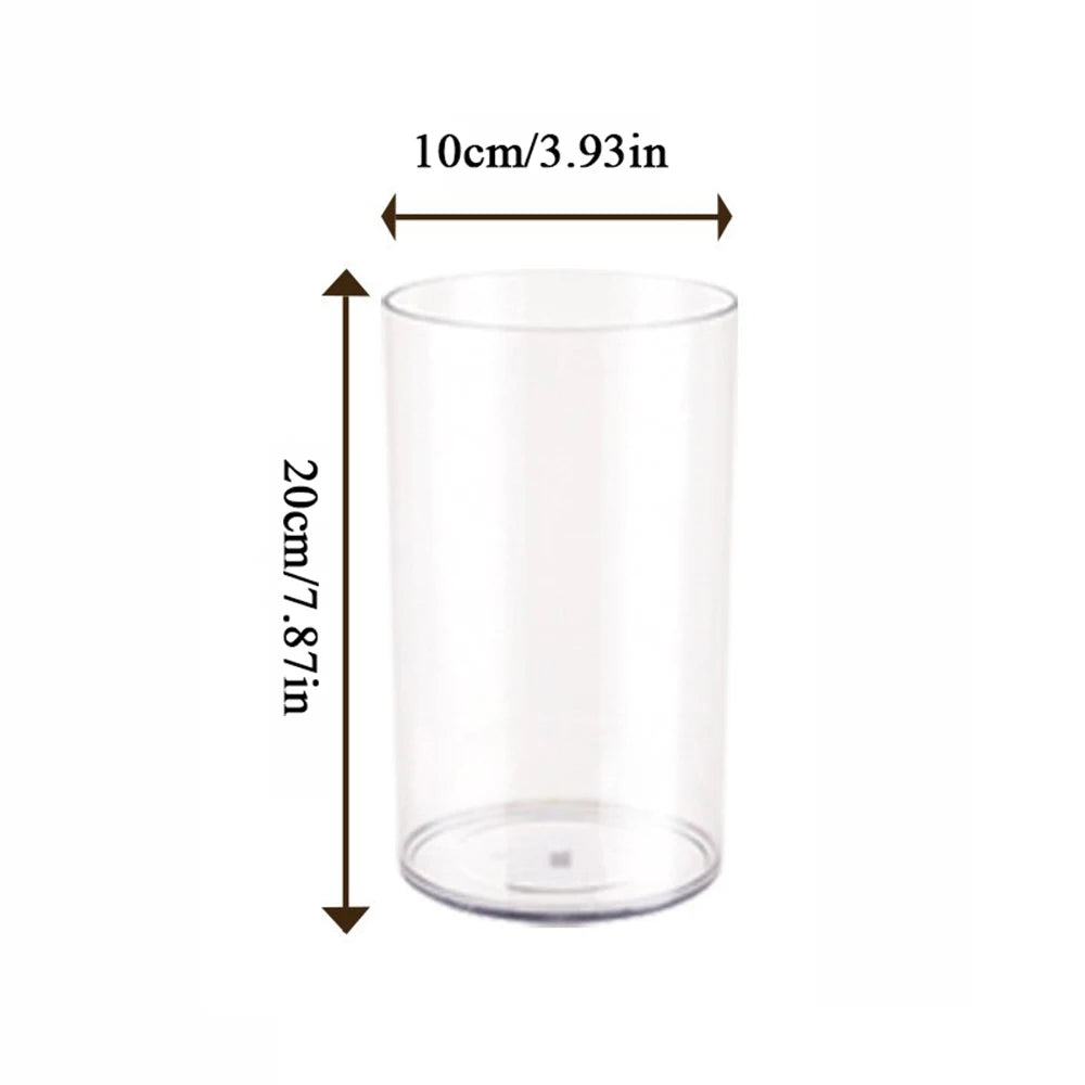 Unbreakable Acrylic Cylinder Flower Vase vases Luxurious Weddings