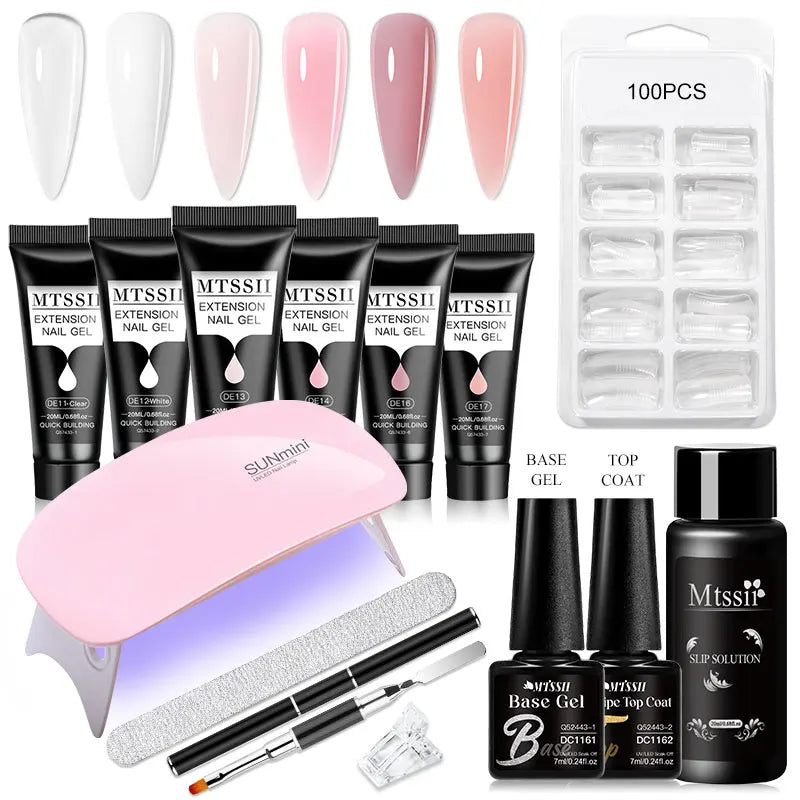 20m Premium Nail Extension Gel Set nail kits Luxurious Weddings