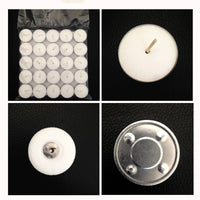 100 Premium Tealight Candles - 4 Hours Burn Time Candles Luxurious Weddings