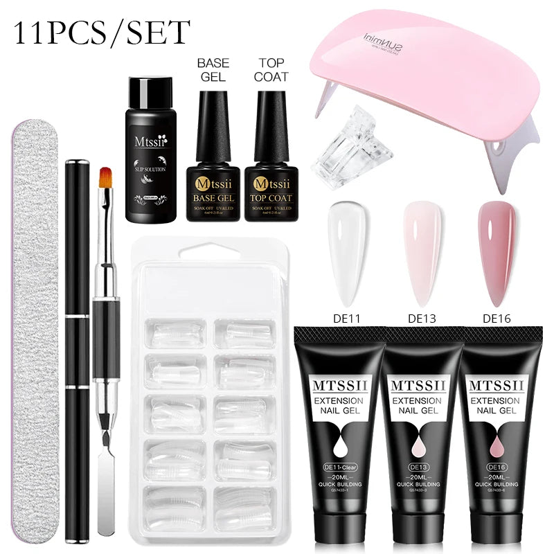 20m Premium Nail Extension Gel Set nail kits Luxurious Weddings